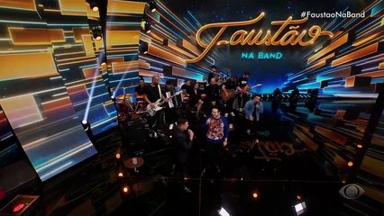 Matheus, Kauan e Felipe Araújo cantam "Evidências" no Faustão