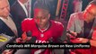 Arizona Cardinals WR Marquise Brown on New Uniforms