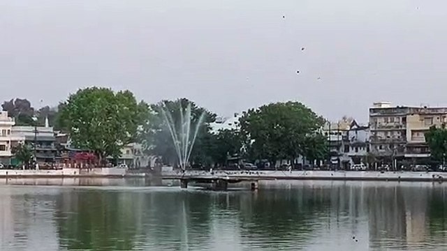 #weather_update: तापमान में गिरावट, गर्मी से राहत- देखें वीडियो