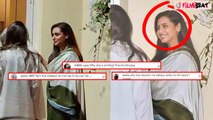 Rani Mukerji सास Pamela Chopra की Death के बाद Jaya-Shweta Bachchan साथ Smile करती दिखीं, हुईं Troll