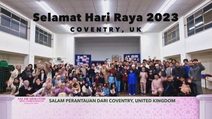 Salam perantauan dari Coventry, United Kingdom