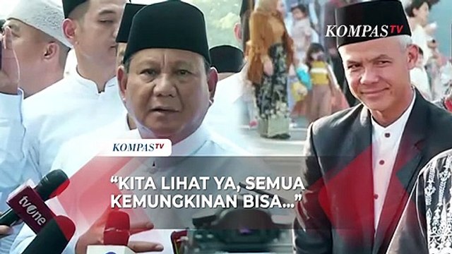 Reaksi Prabowo Terkait Deklarasi Ganjar Jadi Bacapres PDIP di Pemilu 2024, Akankah Merapat?