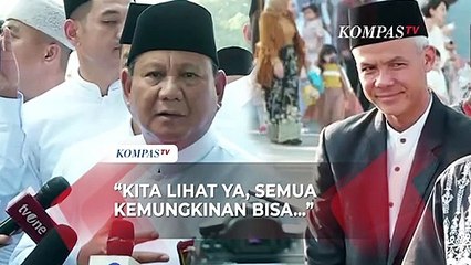 Reaksi Prabowo Terkait Deklarasi Ganjar Jadi Bacapres PDIP di Pemilu 2024, Akankah Merapat?