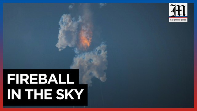 SpaceX Starship rocket explodes during first test flight