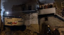 Bayburt’ta traktör yandı: Alevler evlere, ahırlara ve samanlıklara sıçradı