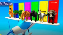 Free Fall Animals Learn Colors-Animals crossing fountain-Kids Cartoon #animalcrossing kids videos