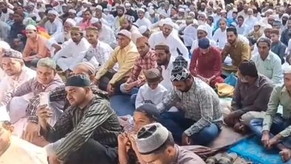 सम्भल:अकीदत के साथ अदा हुई ईद की नमाज़,जानिए इमाम ने क्या कहा