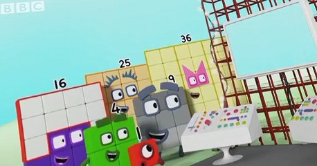 Numberblocks Numberblocks S08 E012 Square on the Moon