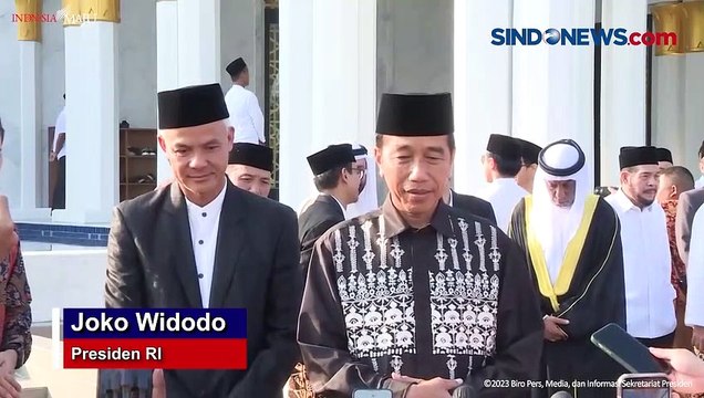 Ungkap Nama Cawapres Potensial untuk Ganjar, Jokowi Sebut Erick Thohir hingga Sandiaga Uno