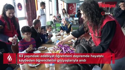 Depremde ölen öğrencilerinden bu bayram mesaj gelmedi, göz yaşlarına boğuldu