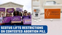 Mifepristone: US Supreme Court lifts restrictions placed on the abortion pill for now| Oneindia News