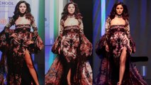 Shehnaaz Gill की ड्रेस पर Ramp Walk करते हुए Model ने रखा पैर, गिरते-गिरते बचीं शहनाज, Viral Video