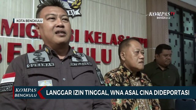 Langgar Izin Tinggal, WNA Asal Cina Dideportasi