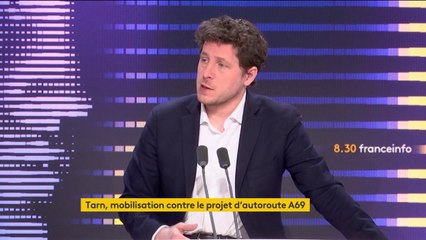 Autoroute Toulouse-Castres : "Un projet anachronique", selon Julien Bayou qui "appelle à une mobilisation pacifique, non violente et festive"