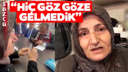 AKP'li Bakan Mehmet Muş'un Yüzüne Bakmadığı Kadın SÖZCÜ'ye Konuştu! 'Yüzüme Baksaydı...'
