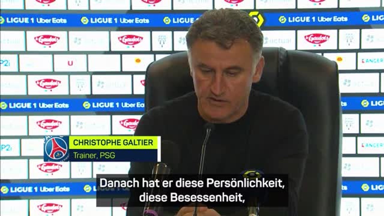 Galtier: "Mbappé wurde geboren, um Tore zu schießen"