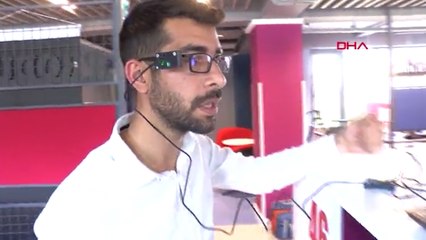 Depremzede mühendisten, depremzedeler için teknolojik gözlük