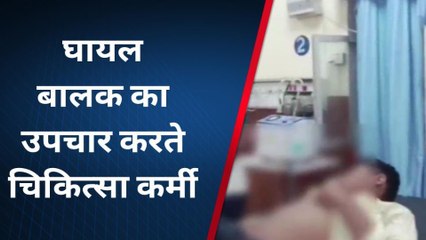 दौसा : घर के बाहर बैठे बालक पर आवारा श्वान ने किया हमला