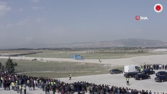 GÖKBEY helikopteri milli motor TS1400 ile havalandı