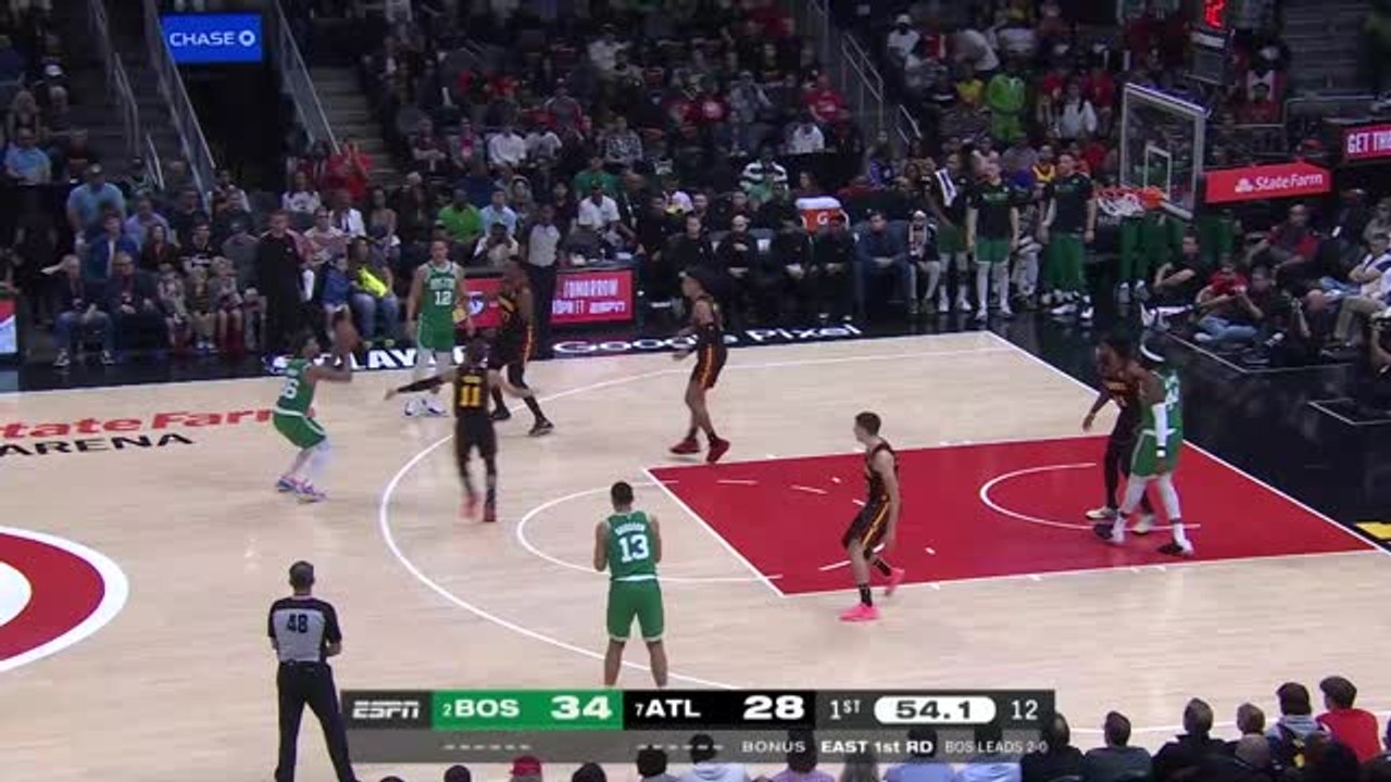 Highlights: Young überragt bei Hawks-Sieg