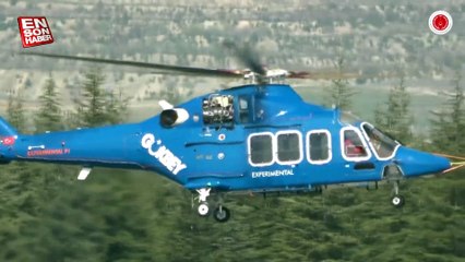 Yerli ve milli helikopter motoru TS1400, GÖKBEY'i uçurdu