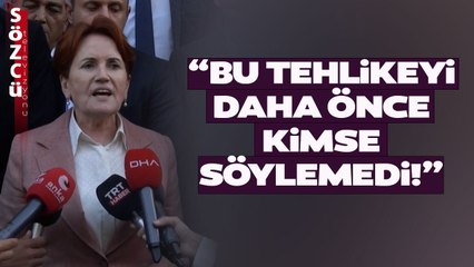 Akşener Deprem Bölgesinde Tehdit Yaratan O Tehlikeyi Anlattı! 'Bu Kimsenin Bilmediği Bir Konu!'