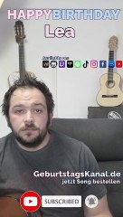 Happy Birthday, Lea! Geburtstagsgrüße an Lea