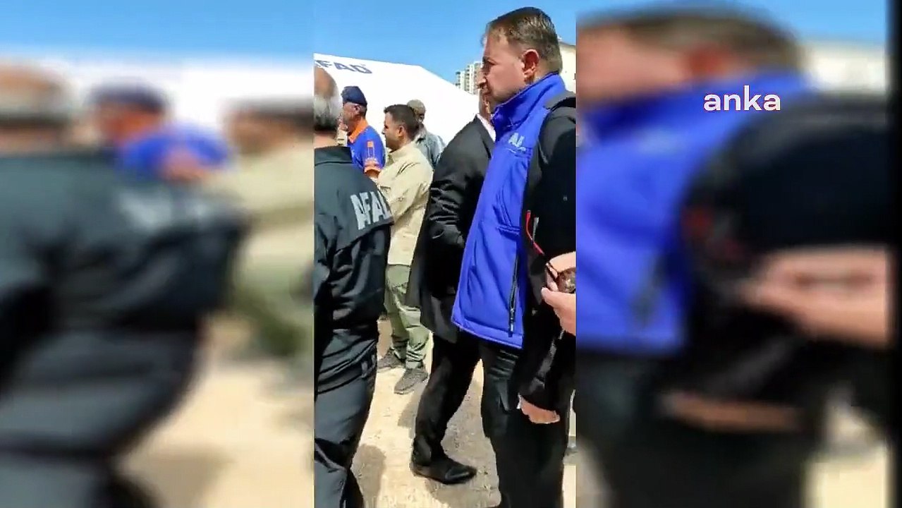 Belediye başkanından 'Neredeydiniz?' diyen depremzedeye: Benim getirttiğim çadırlarda kalıyorsun