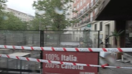 Mueren dos personas en el incendio de un restaurante de Madrid