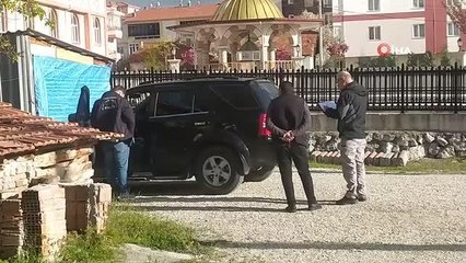 Çorum'da otomobil kurşunlandı