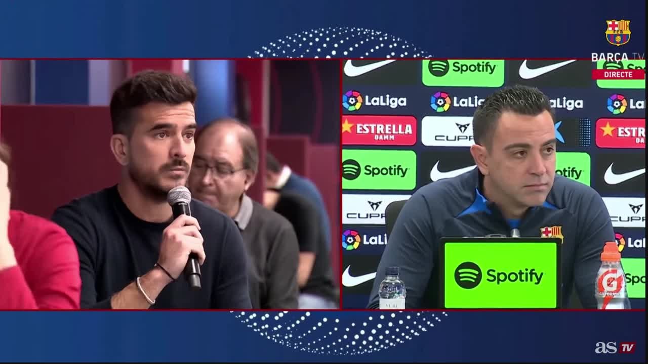 Xavi se reivindica seis días después con un men...