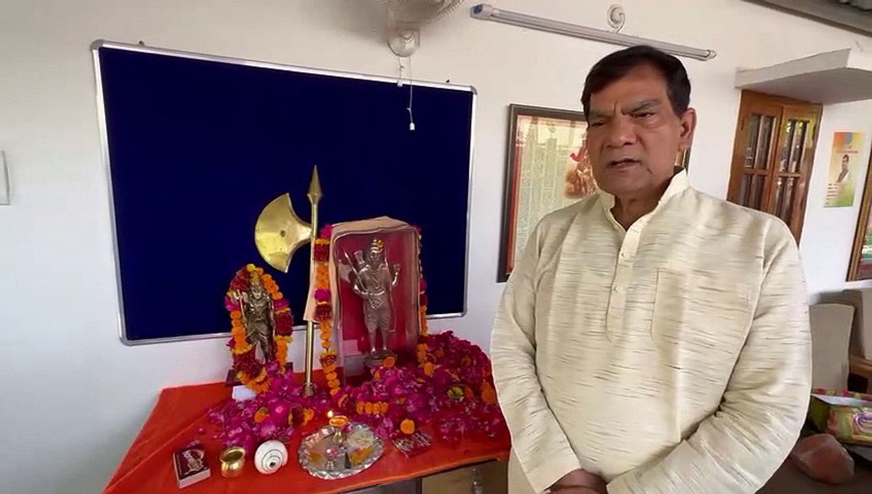 एके शर्मा ने भगवान परशुराम जयंती पर कहा धरतीवासियों को पापियों से मुक्ति दिलाने के लिए ईश्वर लेते हैं अवतर
