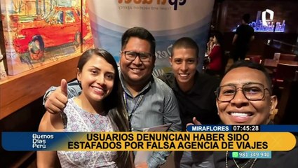 PNP busca a cabecilla de organización criminal que estafaba con falsa agencia de viaje