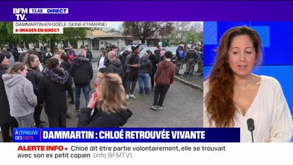 Chloé a été retrouvée à la mi-journée, dans un camping, en compagnie de son ex-petit ami
