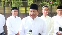 Prabowo Disambut Jokowi, Ketawa Disinggung Cawapres Ganjar