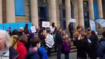 Hundreds protest over Sheffield King Edward VII School academy plan