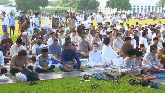 Termina el Ramadán en Indonesia, el país con más musulmanes del mundo