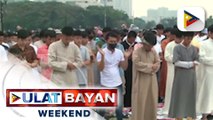 Libo-libong Muslim, nagtipon sa Quirino Grandstand para ipagdiwang ang Eid'l Ftr