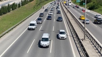 İstanbul Anadolu Yakası'nda trafik yoğunluğu yüzde 70'e ulaştı