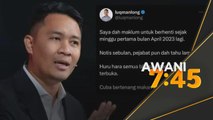 Luqman sah letak jawatan pegawai khas Menteri Belia dan Sukan