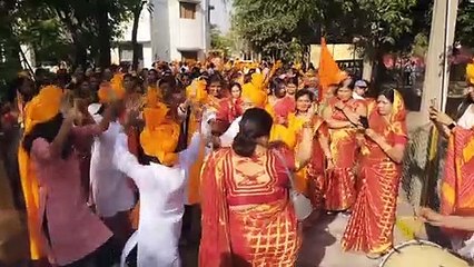 परशुराम जयंती पर निकली शोभायात्रा