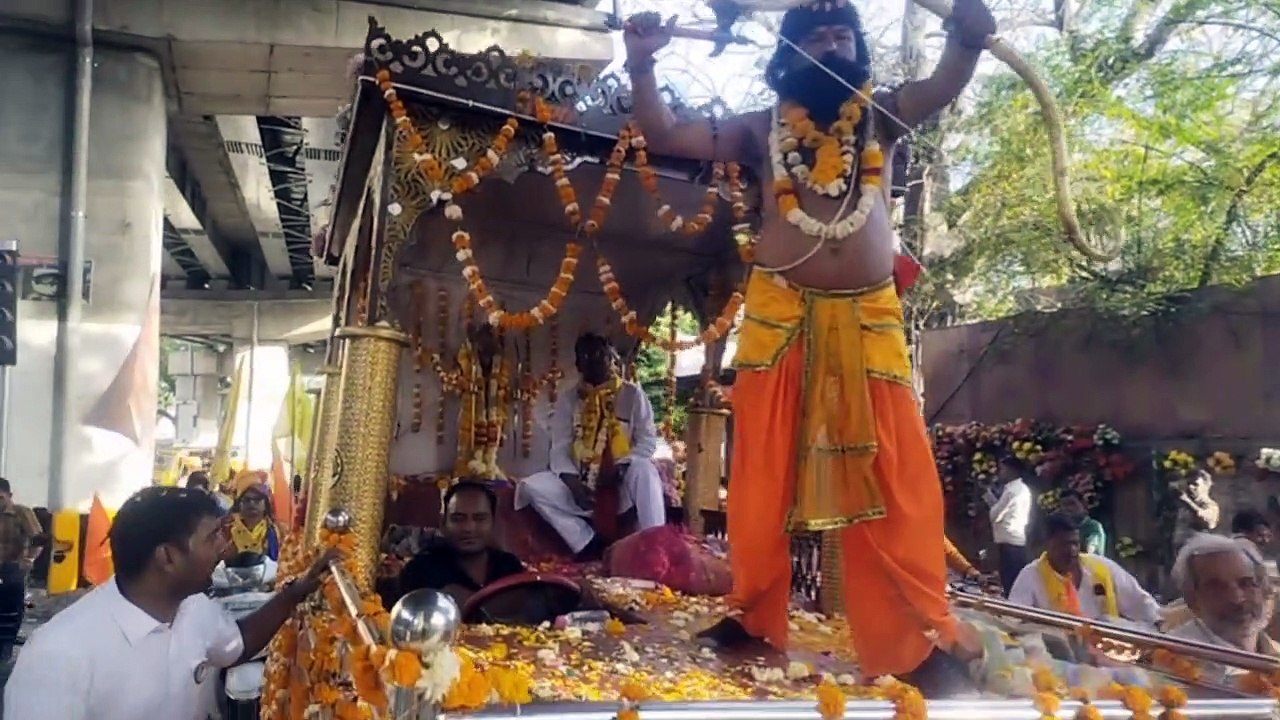 Video: शोभायात्रा में गूंजे भगवान परशुराम के जय...