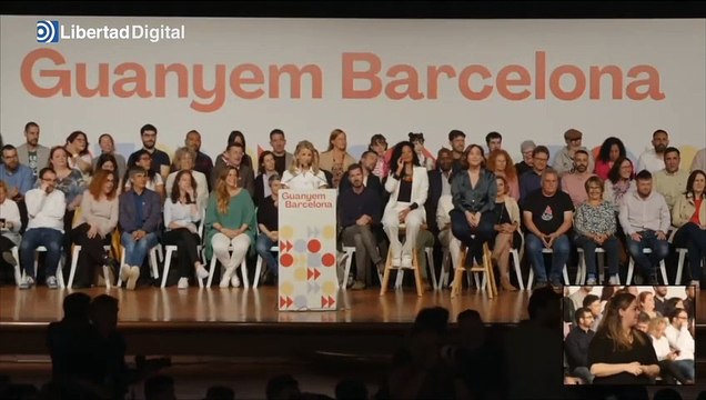 Yolanda Díaz, increpada en un acto en Barcelona con Ada Colau