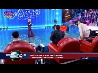 Serale Amici, spoiler sabato 22/04:  fa infuriare la maestra Celentano