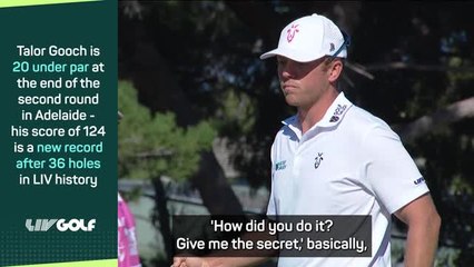 Gooch as stunned as anyone by new LIV record