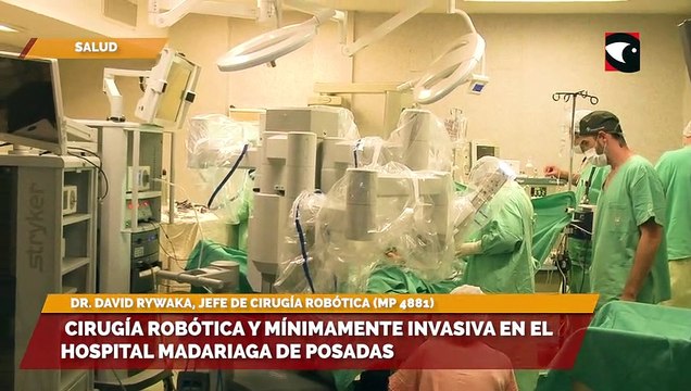 Cirugía robótica y mínimamente invasiva en el Hospital Madariaga de Posadas