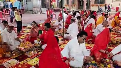 परशुराम जयंती पर हुआ पूजन हवन