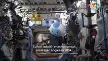 Video Ucapan Selamat Idul Fitri Dikirim dari Luar Angkasa