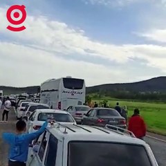 Erdoğan, Kahramanmaraş'a gidecek diye yollar kapatıldı, yolda kalan yurttaşlar korna çalarak protesto etti