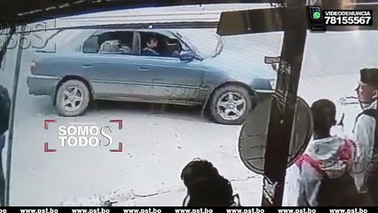 Imagenes del Vehículo que rapto a dos personas